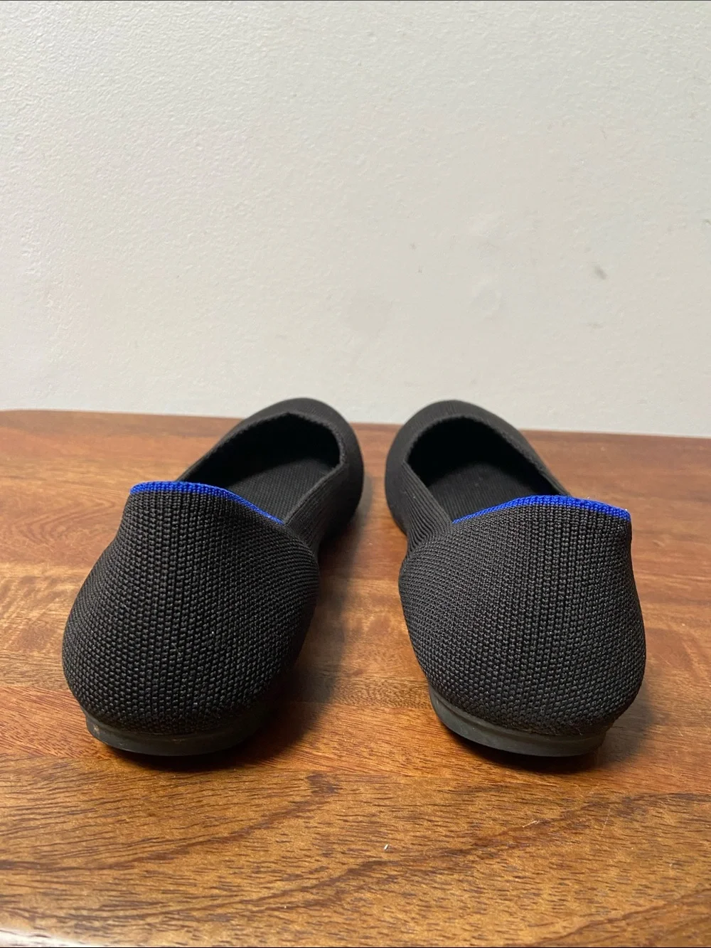 Rothy's Black Knit Round Toe Flats Ballet